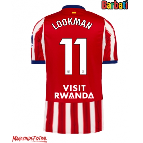 Atletico Madrid Ademola Lookman #11 Tricou Fotbal Replică 2026-27 Barbati Acasa Atletico Madrid Ademola Lookman #11 Tricou Fotbal Replică 2026-27 Barbati Acasa